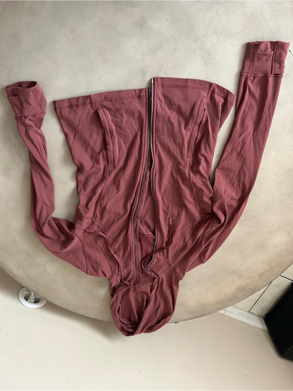 lululemon athletica Women's Zip Hoodie - Dusty Rose
